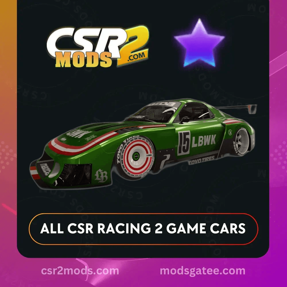 CSR2 Mazda LB Silhouette RX 7