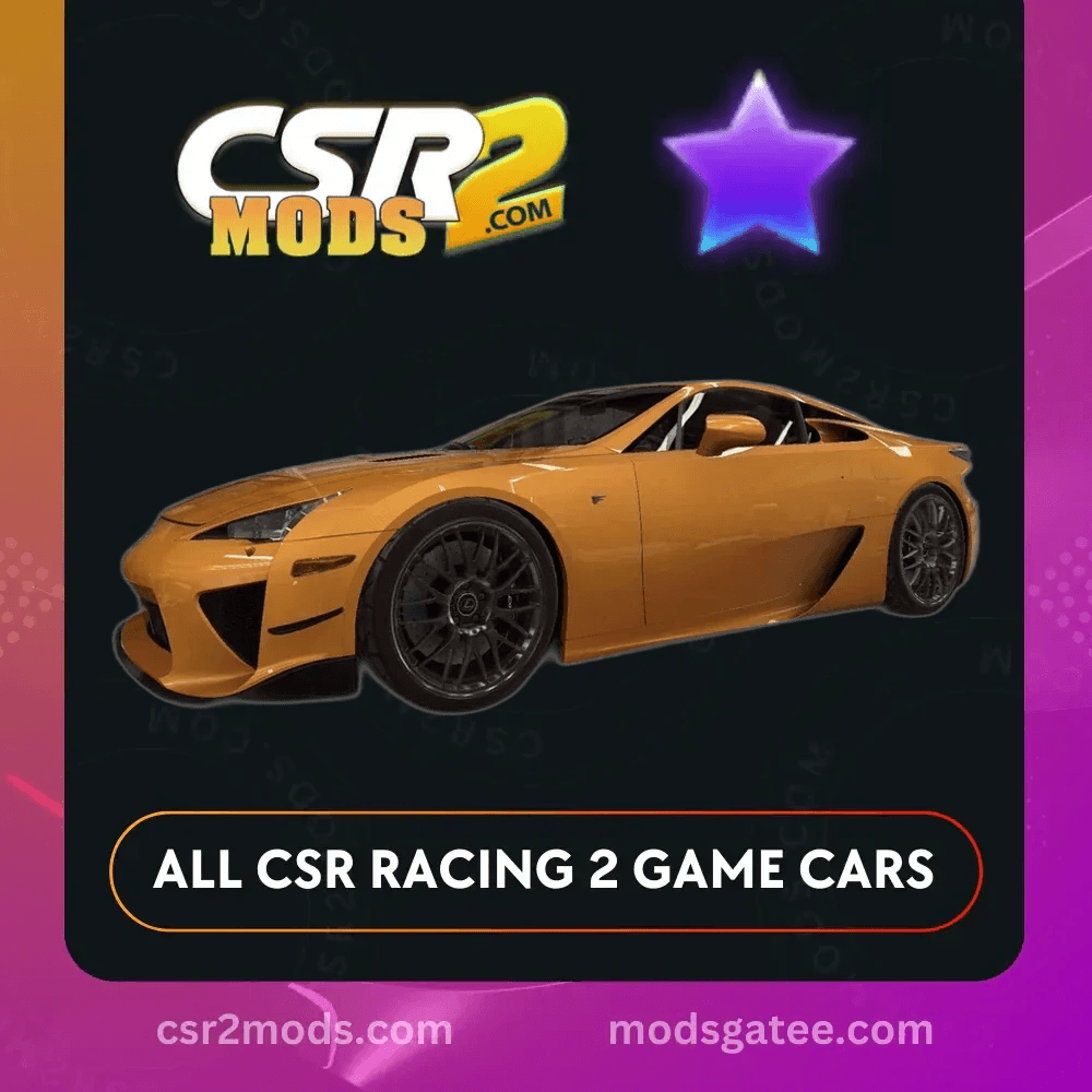 CSR2 Lexus LFA Nurburgringackage