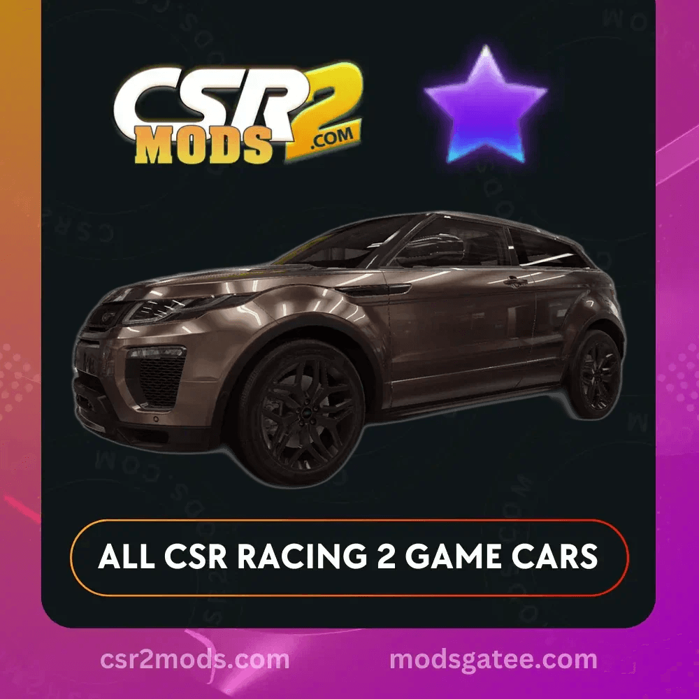 CSR2 Shanas Land Rover Range Rover Evoque