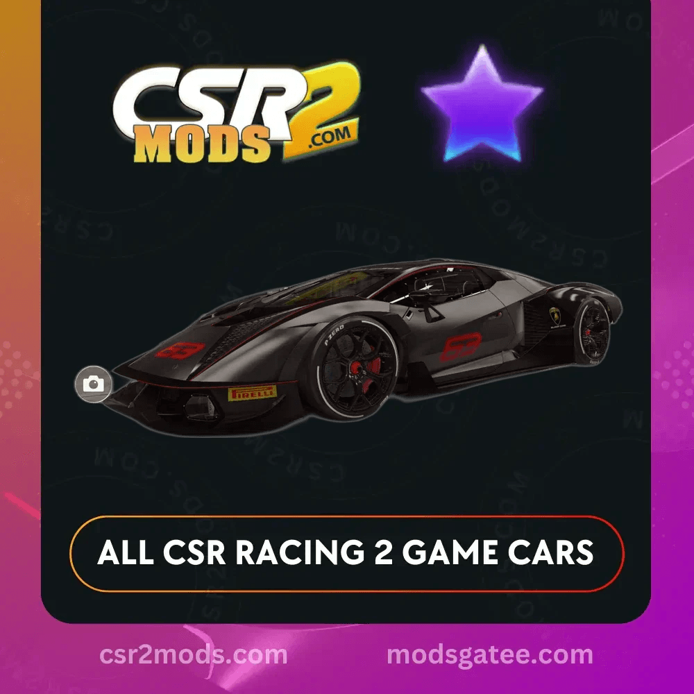 CSR2 Lamborghini Essenza SCV12 Nero