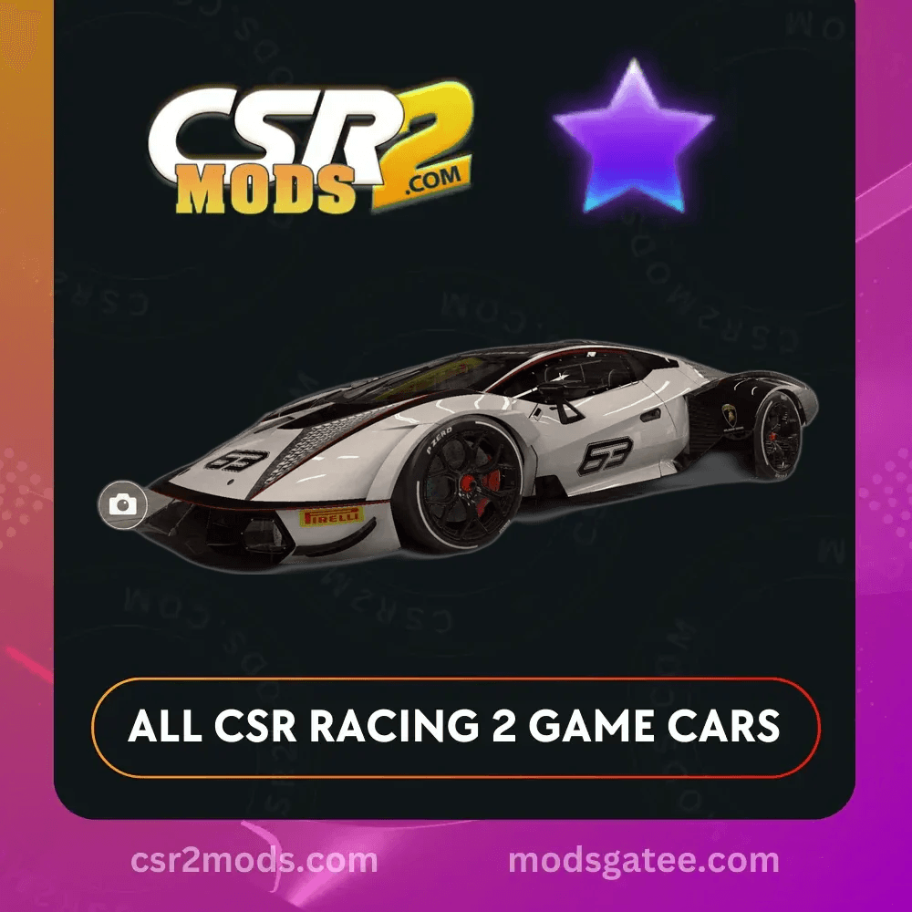CSR2 Lamborghini Essenza SCV12 Biancoasopo