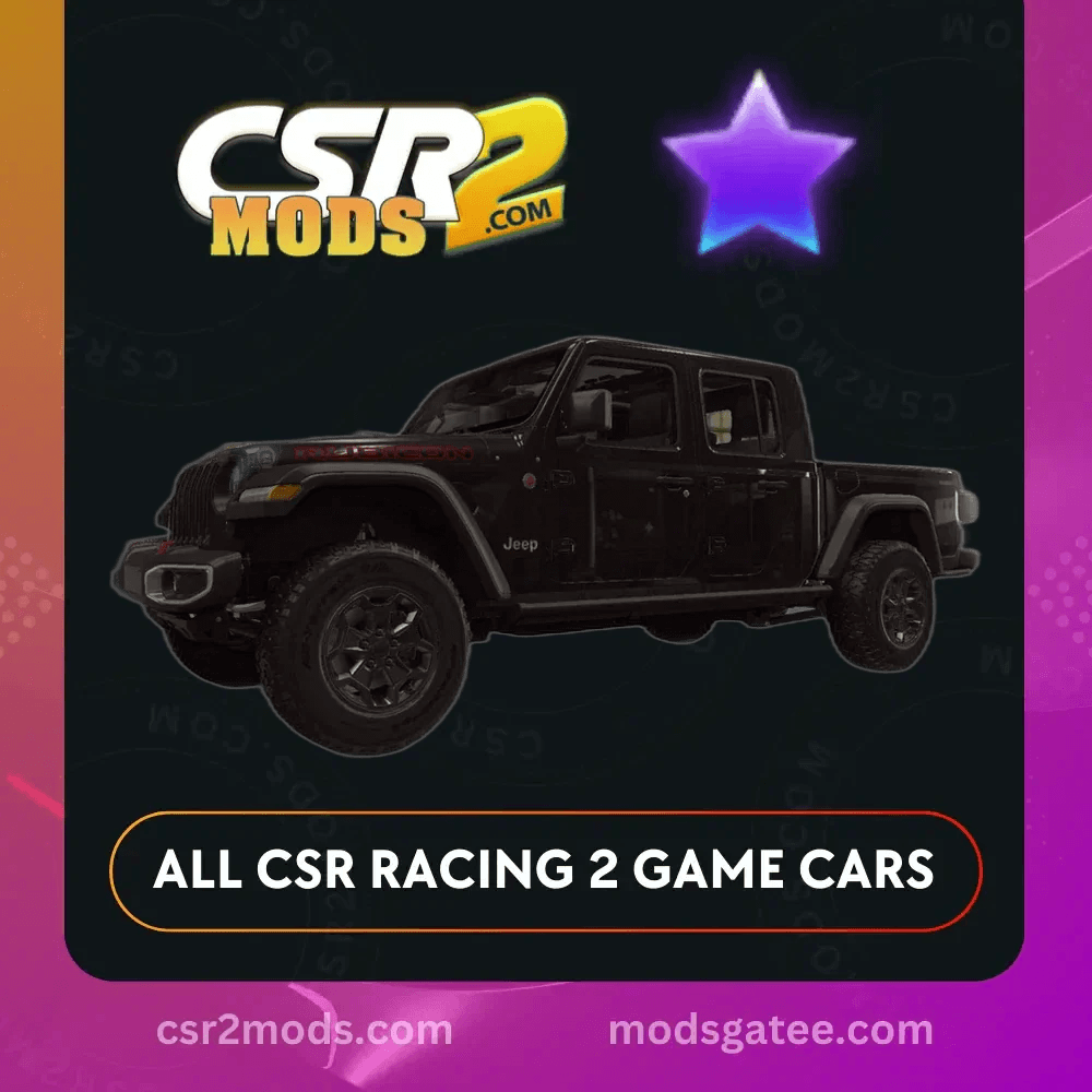 CSR2 Jeep Gladiator Rubicon