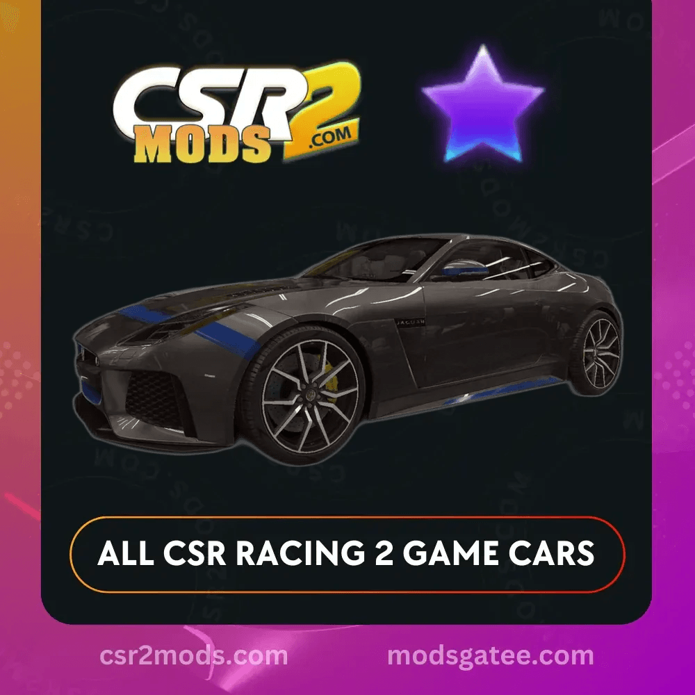 CSR2 Jaguar F Type SVR Coupe Graphicack
