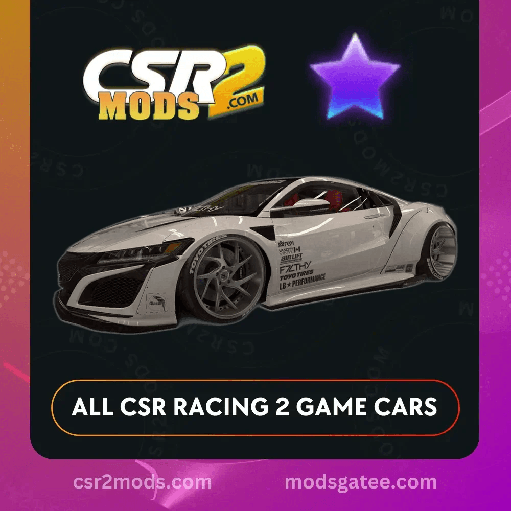 CSR2 Honda LB NSX