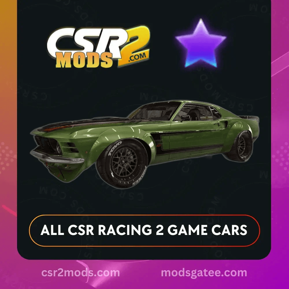 CSR2 Ford Ruffian Mustang 70