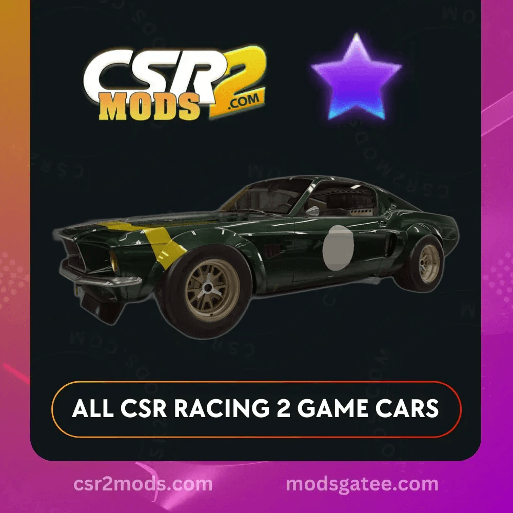 CSR2 Ford Ruffian Mustang 67