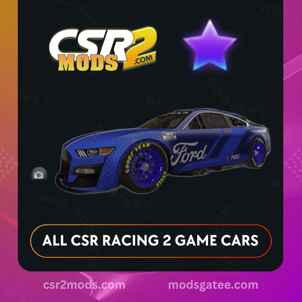 CSR2 Ford Nascar Next GEN Mustang