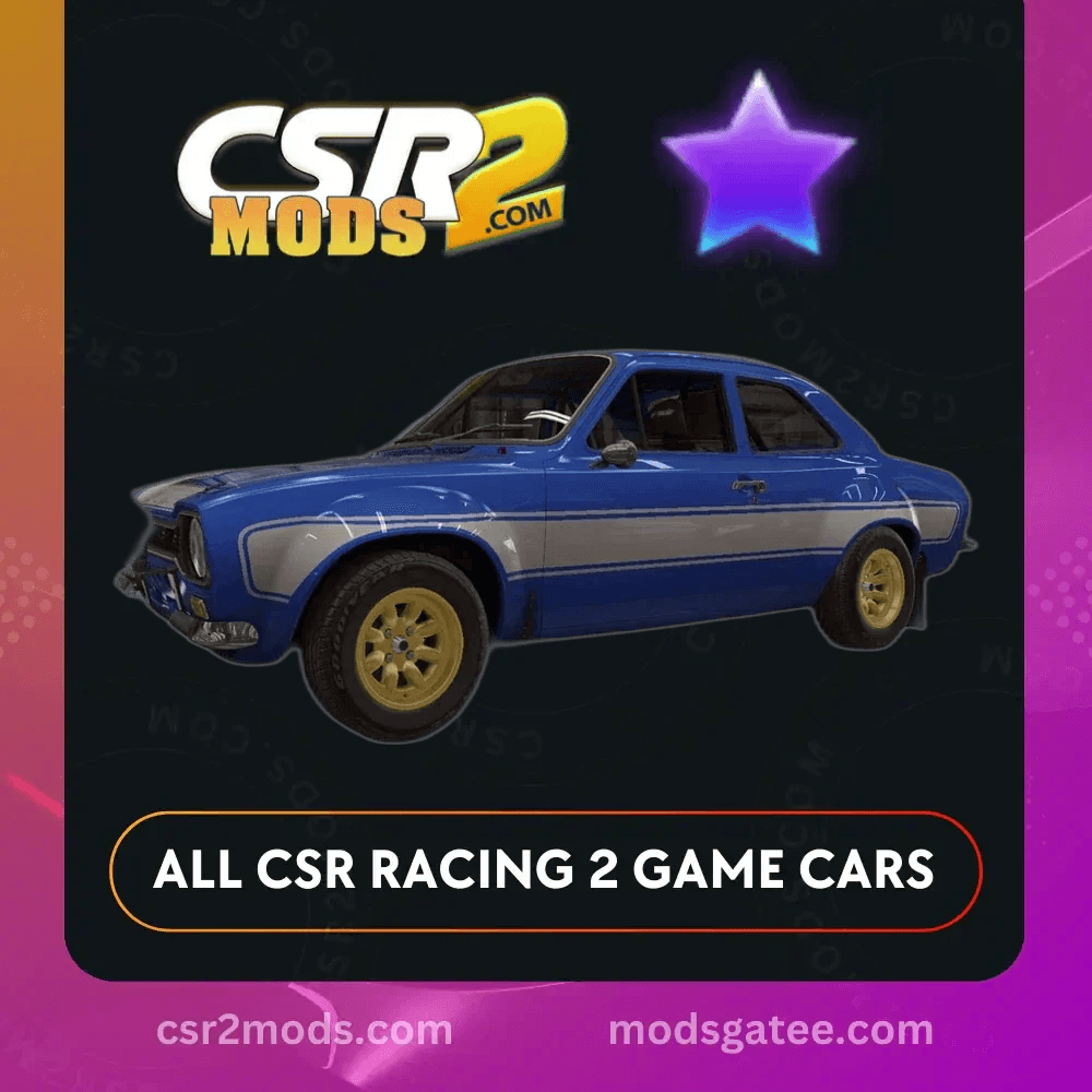 CSR2 Ford Escort MKI Rs1600