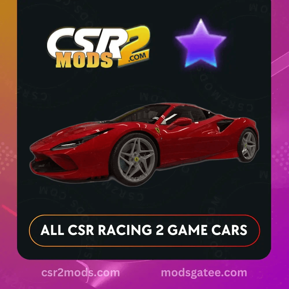 CSR2 Ferrari F8 Tributo