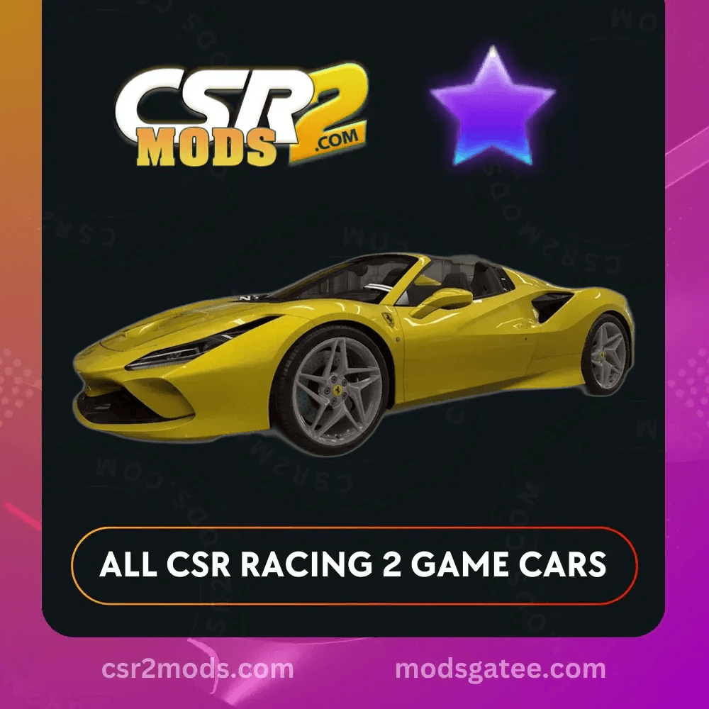 CSR2 Ferrari F8 Spider 2020