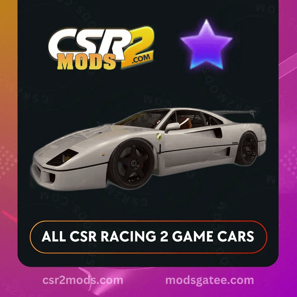 CSR2 Ferrari F40