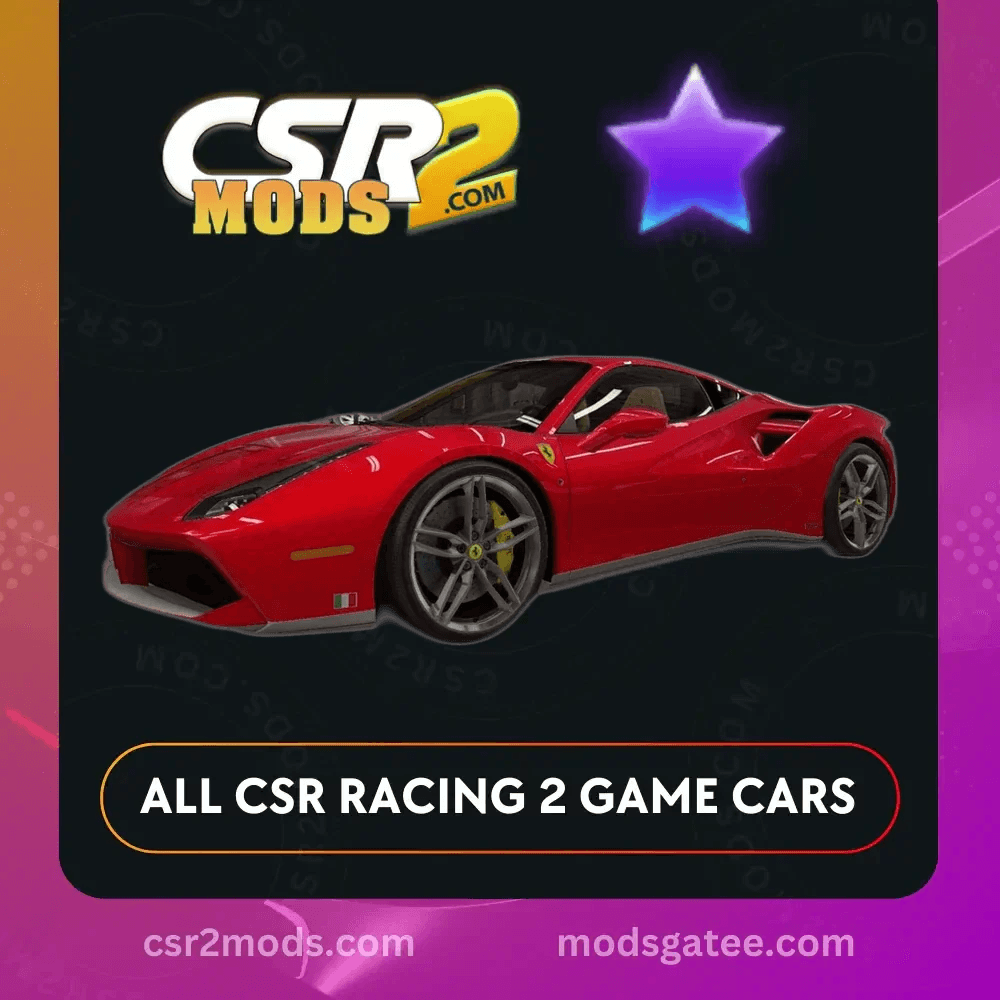CSR2 Ferrari 488 GTB 70Th Anniversary