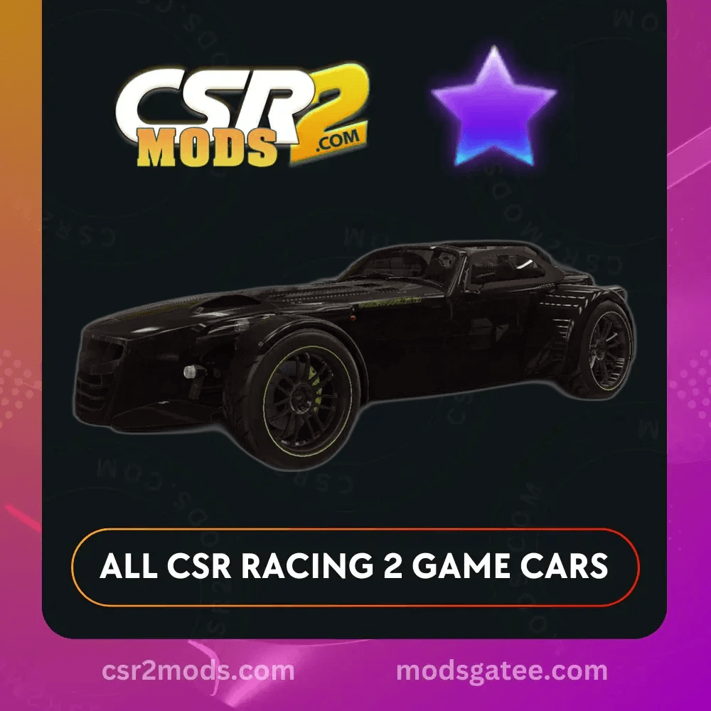 CSR2 Donkervoort D8 GTO Bare Naked Carbon Edition