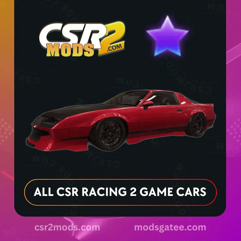 CSR2 Chevrolet Greening Auto Company Camaro Iroc Z28