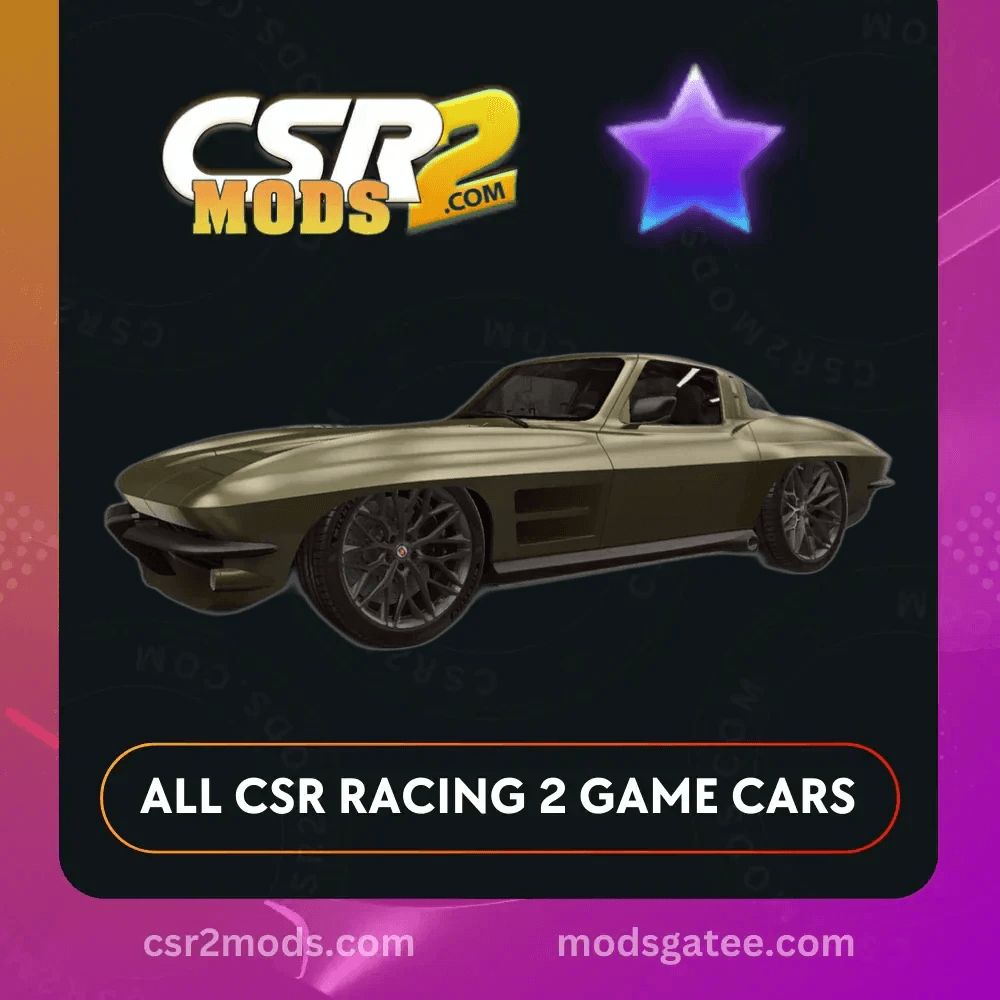 CSR2 Chevrolet Eddies ROD  Custom Corvette C2 XP 63