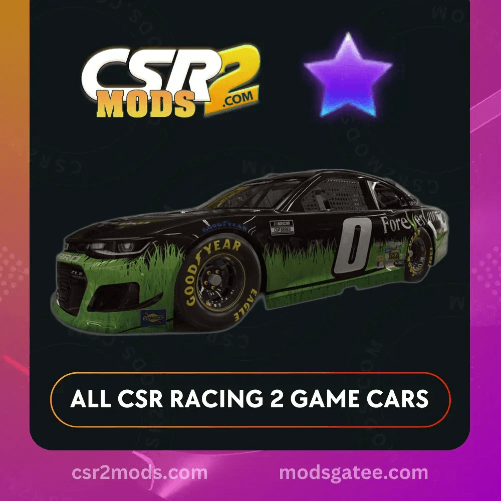 CSR2 Chevrolet Camaro ZL1 1LE NASCAR®ForeverLawn Zero