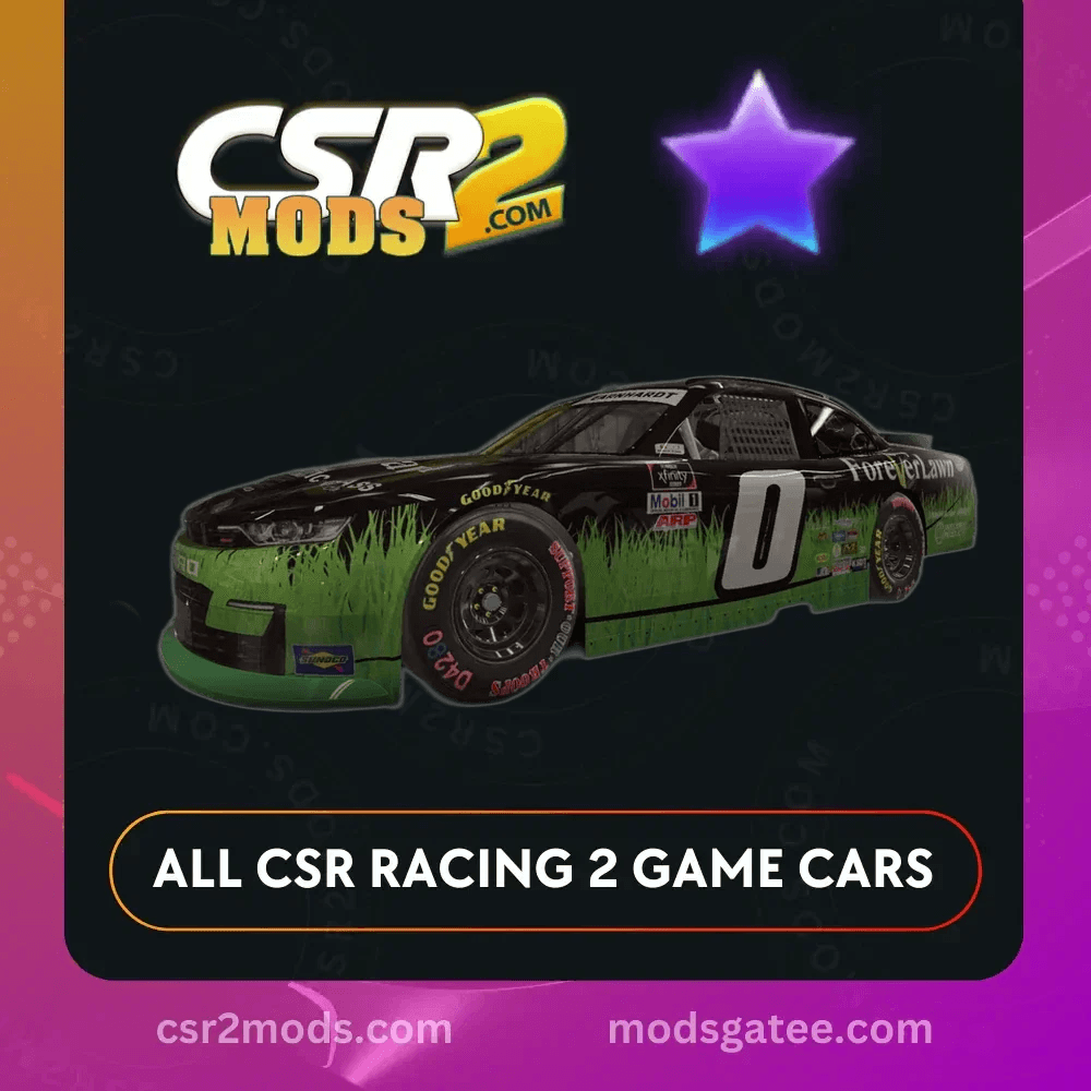 CSR2 Chevrolet Camaro SS Nascar Xfinity Foreverlawn Zero