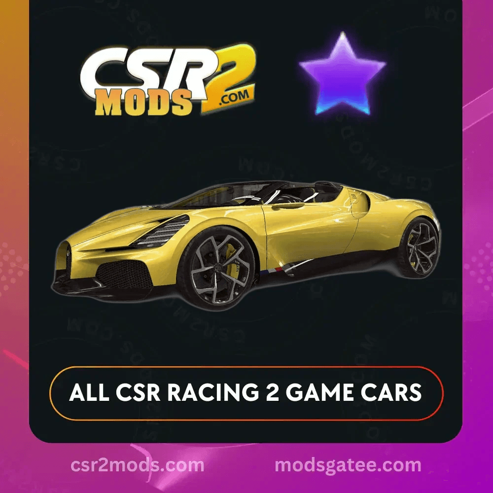 CSR2 Bugatti W16 Mistral