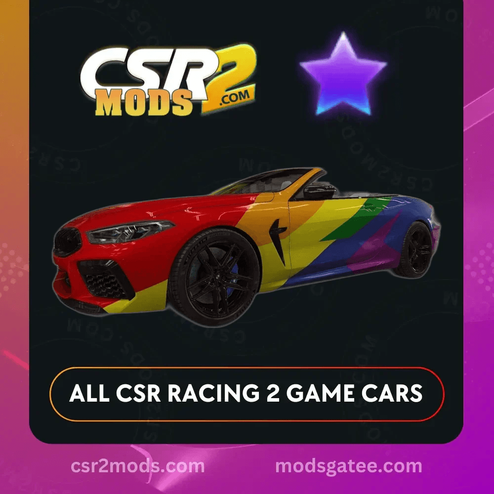CSR2 BMW M8 Convertiblerideride