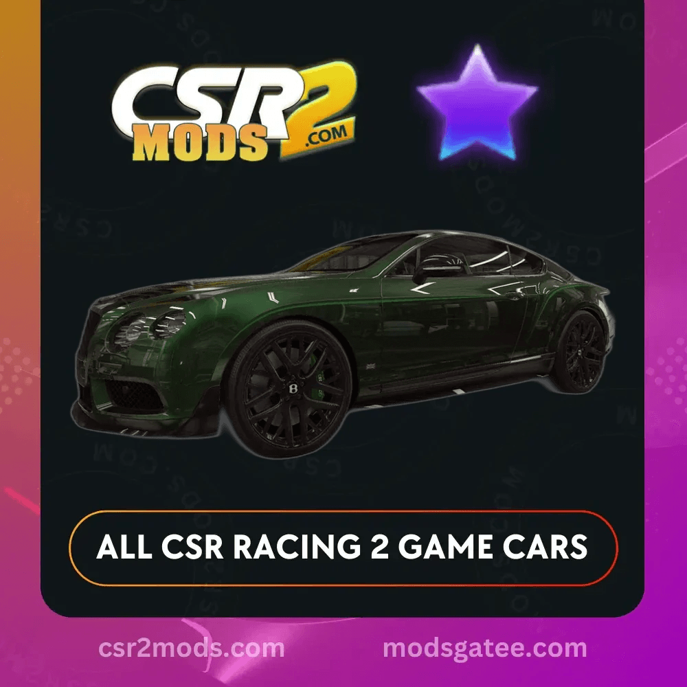 CSR2 Bentley Continental GT3 R