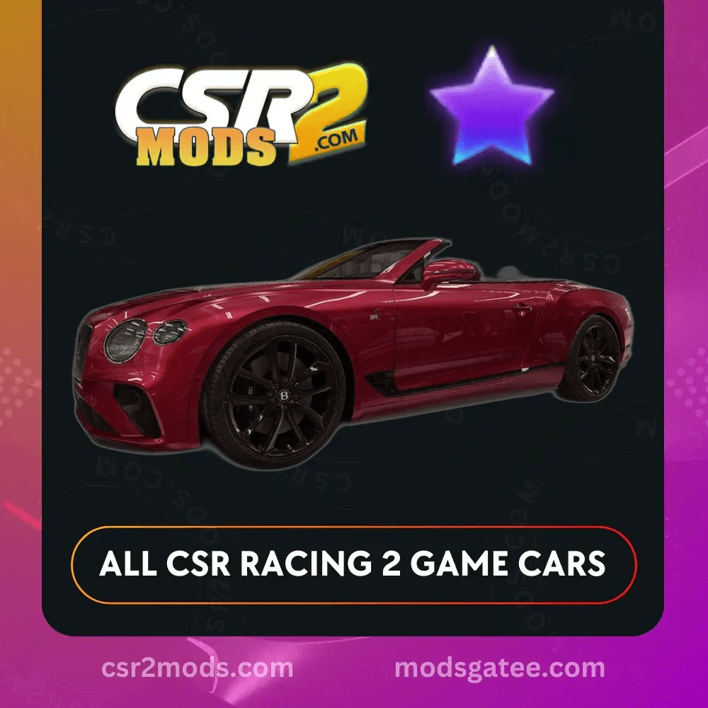 CSR2 Bentley Continental GT Convertible Number 1 Edition BY Mulliner