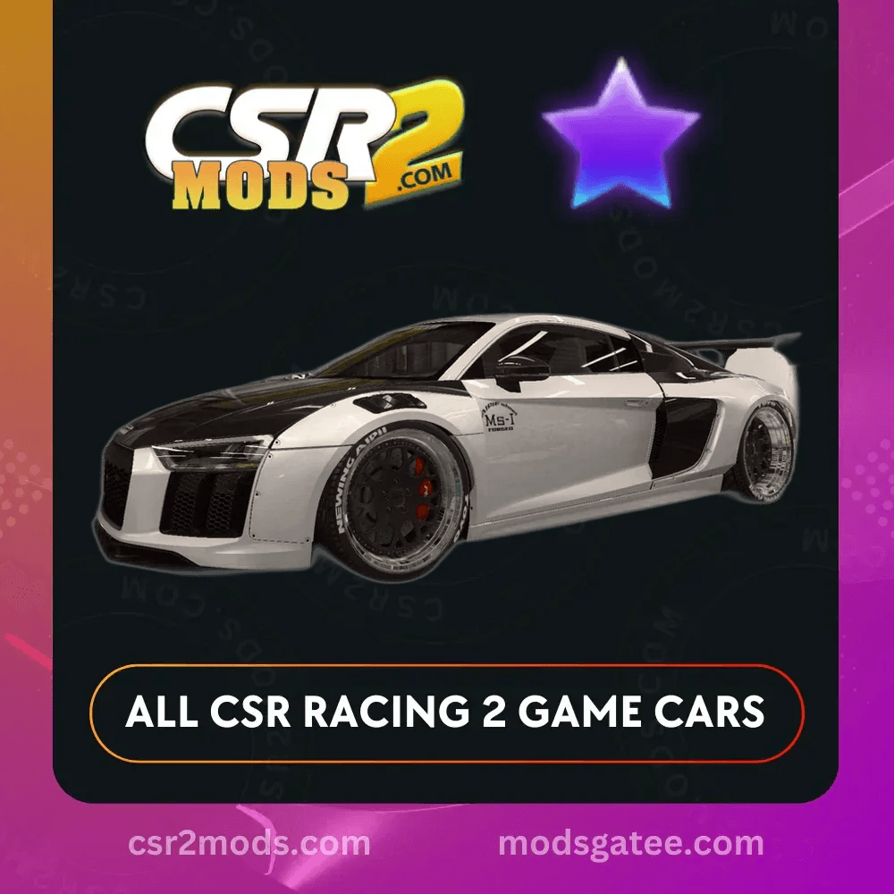 CSR2 Audi Newing Alpil R8 RSR