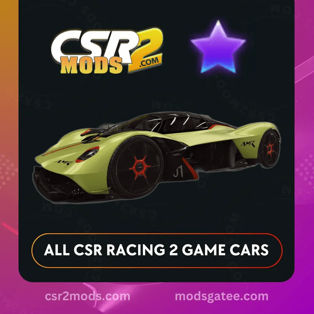 CSR2 Aston Martin Valkyrie Trackack AMR