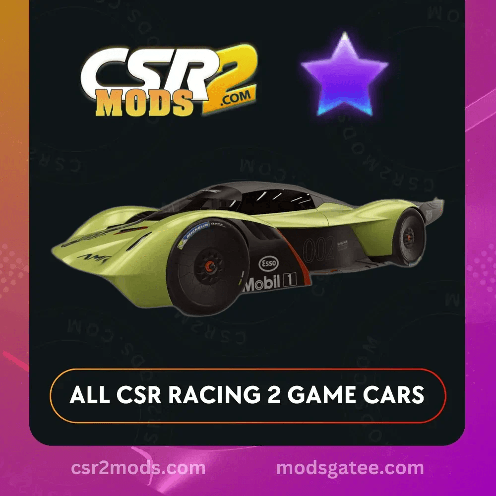 CSR2 Aston Martin Valkyrie Amrro Concept
