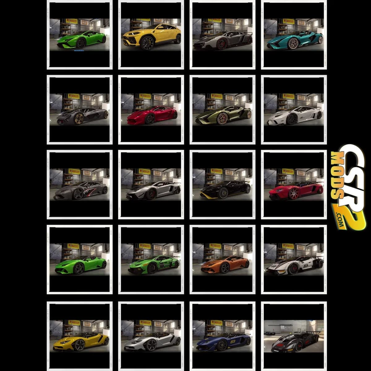 CSR2 Lamborghini CSR 2 Cars Pack