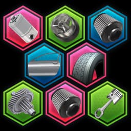 FUSION PARTS UPGRADES - CSR RACING 2 MODS