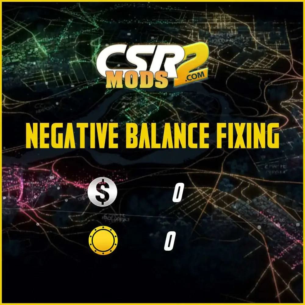CSR2 Negative Balance Fixing