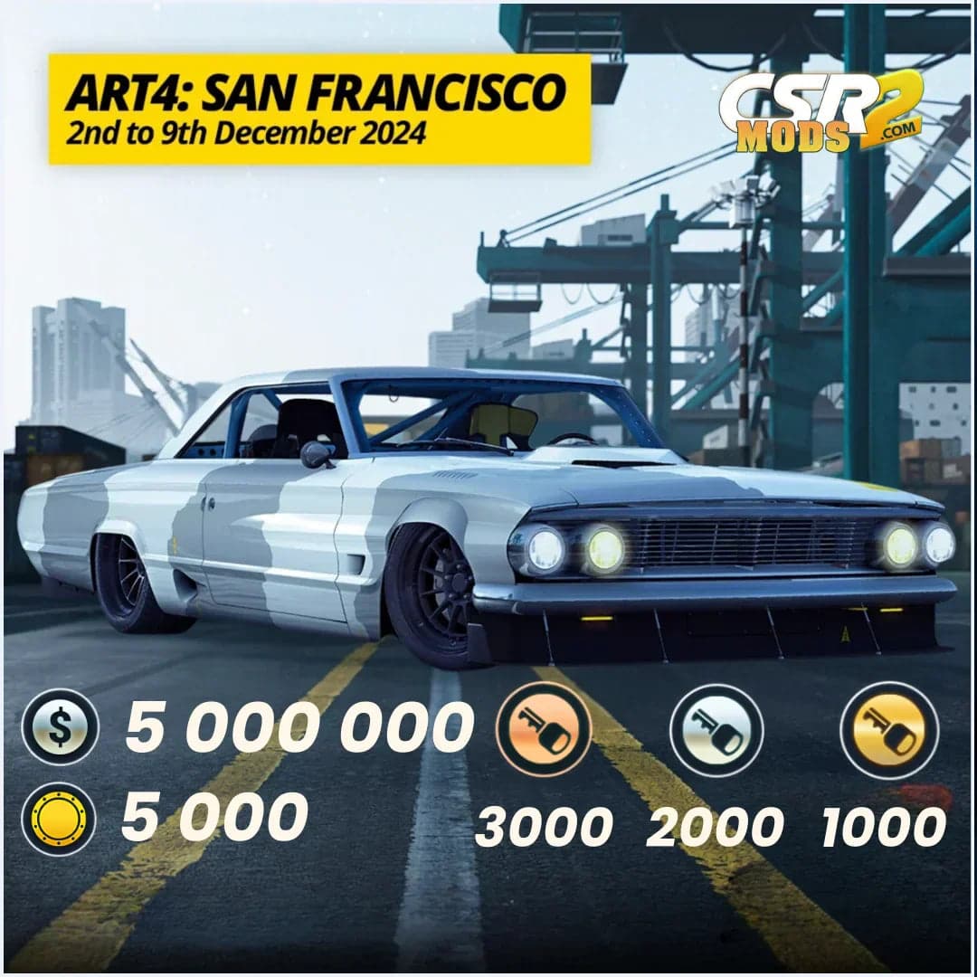 CSR2 ART4: SAN FRANCISCO