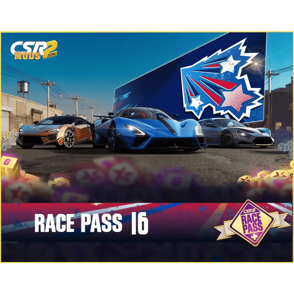 CSR2 Race Pass Season 16 Premium