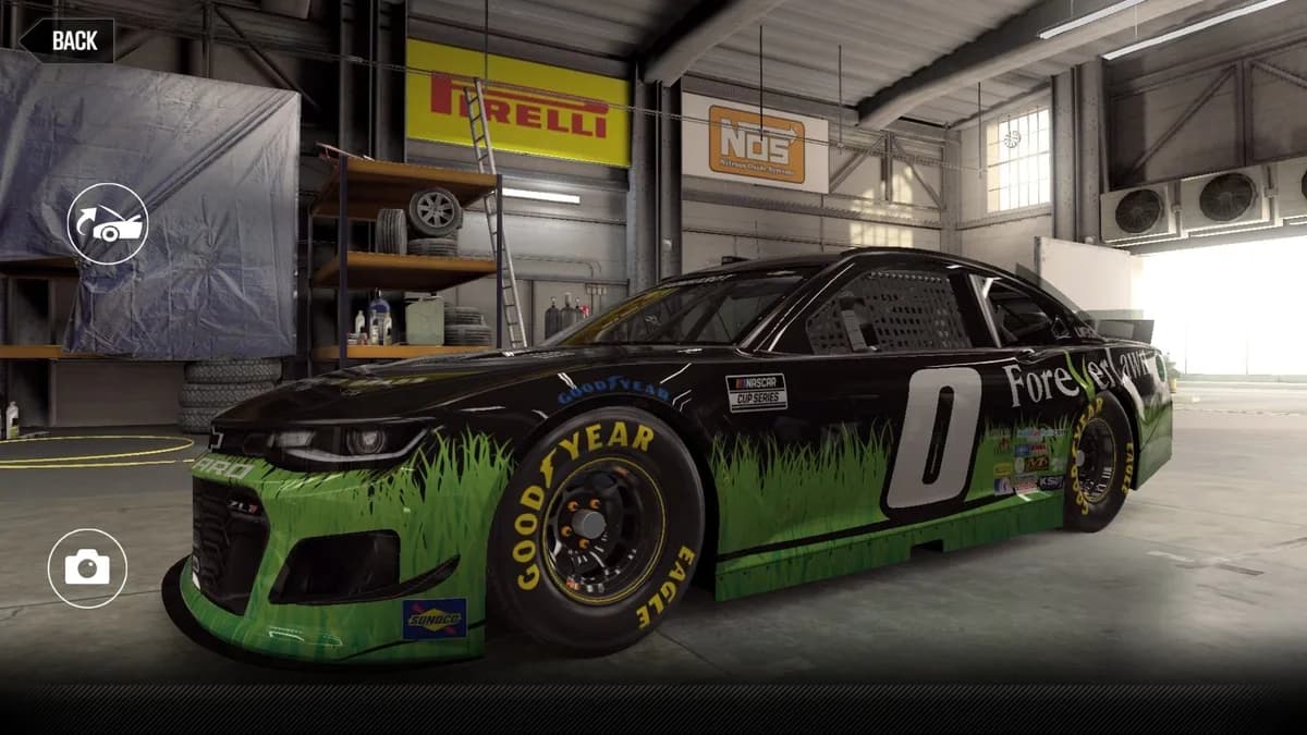 Chevrolet NASCAR Camaro ZL1 JE
