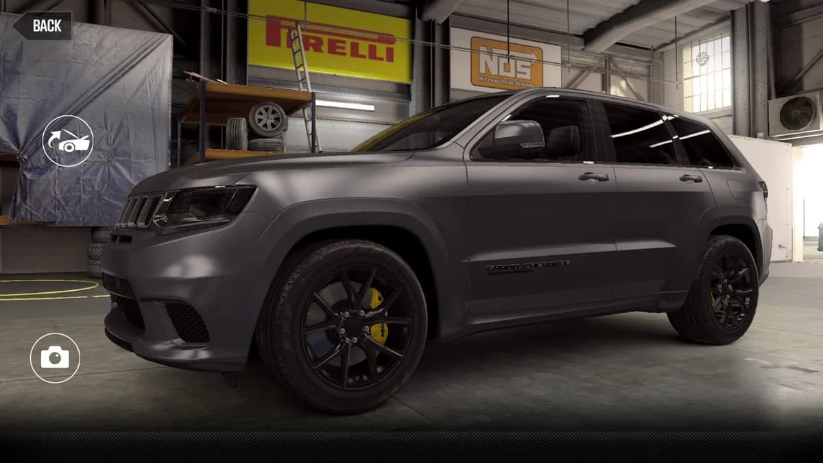 Jeep Grand Cherokee Trackhawk F9