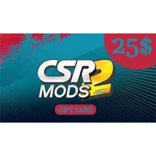 CSR2 MODS STORE Gift Card