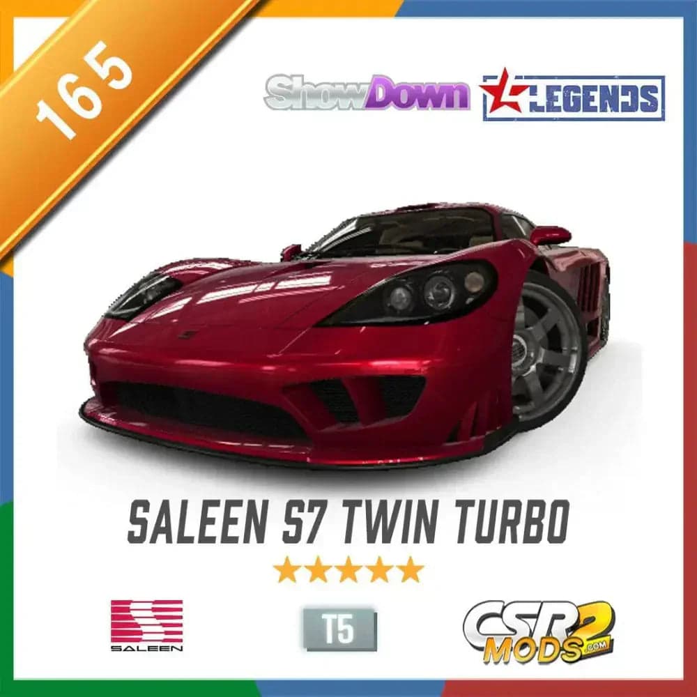 CSR2 Saleen S7 Twin Turbo