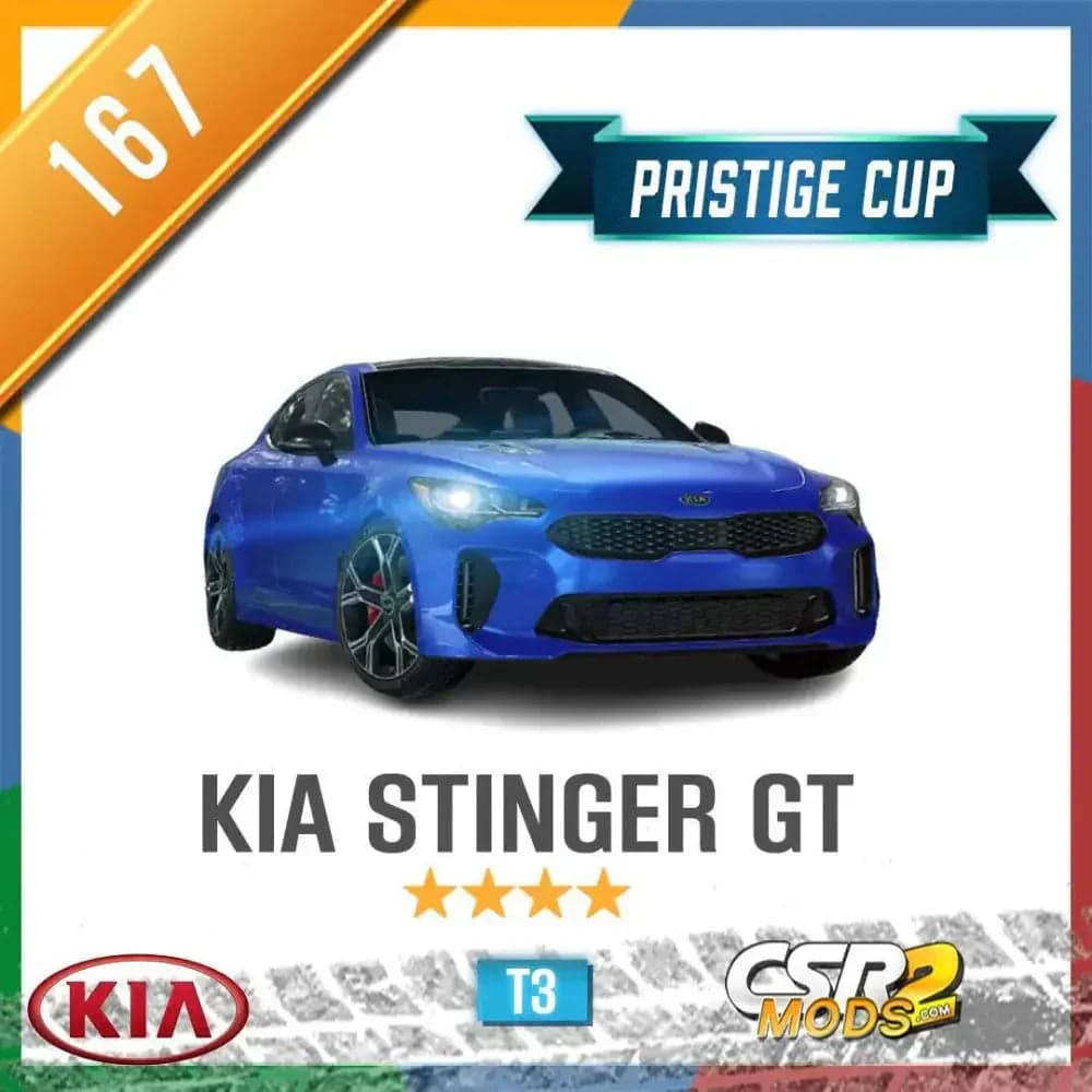 CSR2 KIA STINGER GT