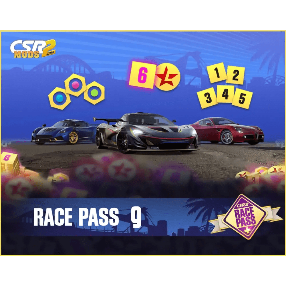 CSR2 Race Pass Season 9 Premium