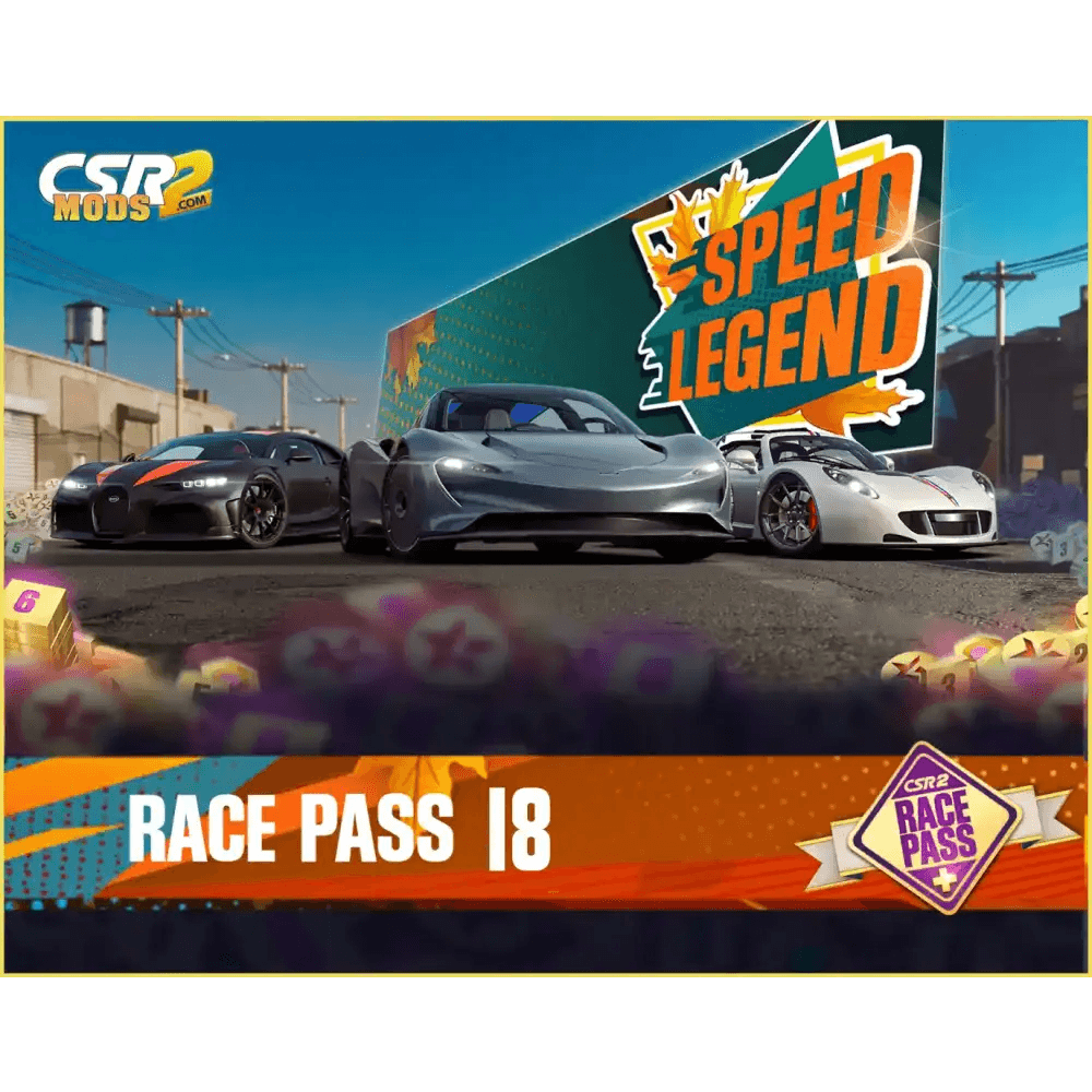 CSR2 Race Pass Season 18 Premium