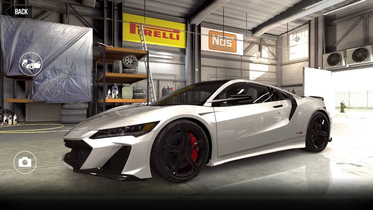 Acura NSX Type S (2022) - Maxed CSR2 Car 130RWhite