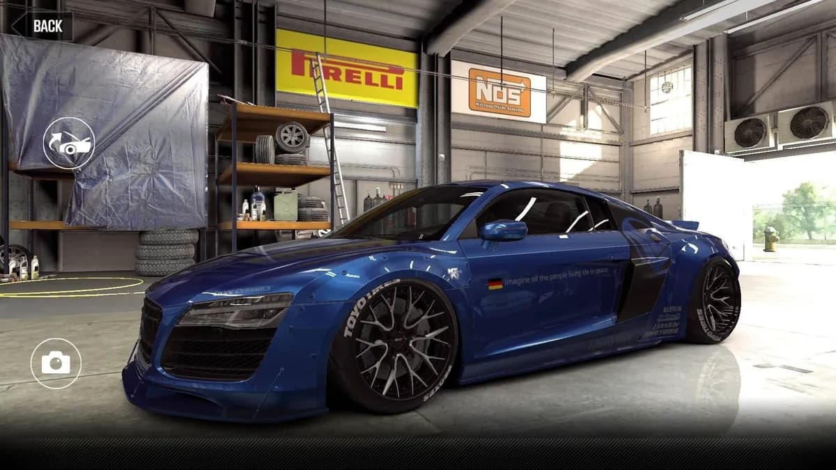 CSR2 Audi LBR8V10 Plus Coupe Car