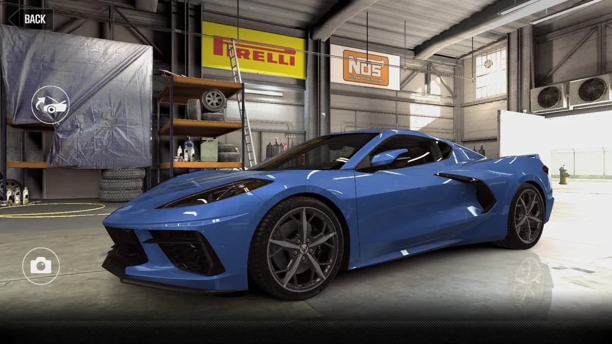 CSR2 Chevrolet Corvette C8 Car