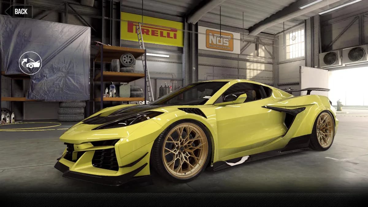 CSR2 Chevrolet LM Corvette Z06 Car