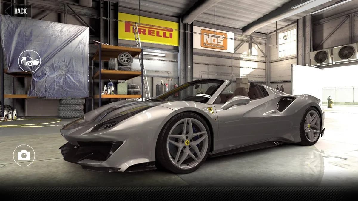 CSR2 Ferrari 488 Pista Spider Car