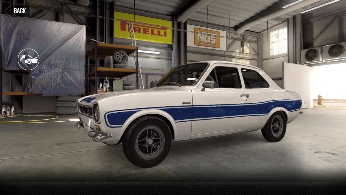 CSR2 Ford Escort Mk 1 RS2000 LP Classic Car