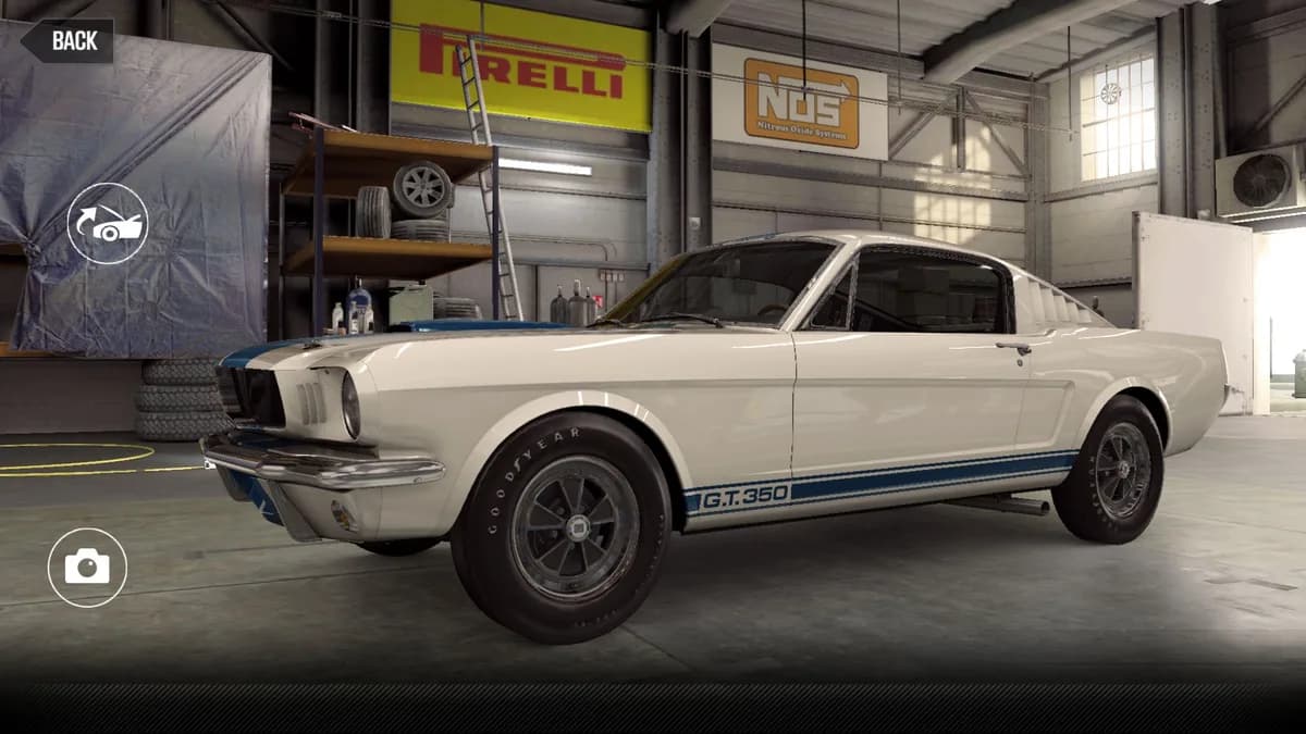 CSR2 Ford Mustang Shelby GT350 LP Classic Car