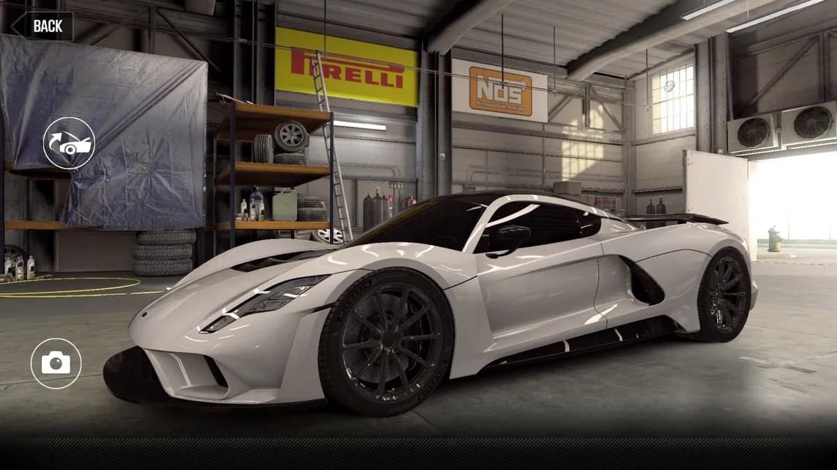 CSR2 Hennessey Venom F5 Gold Car