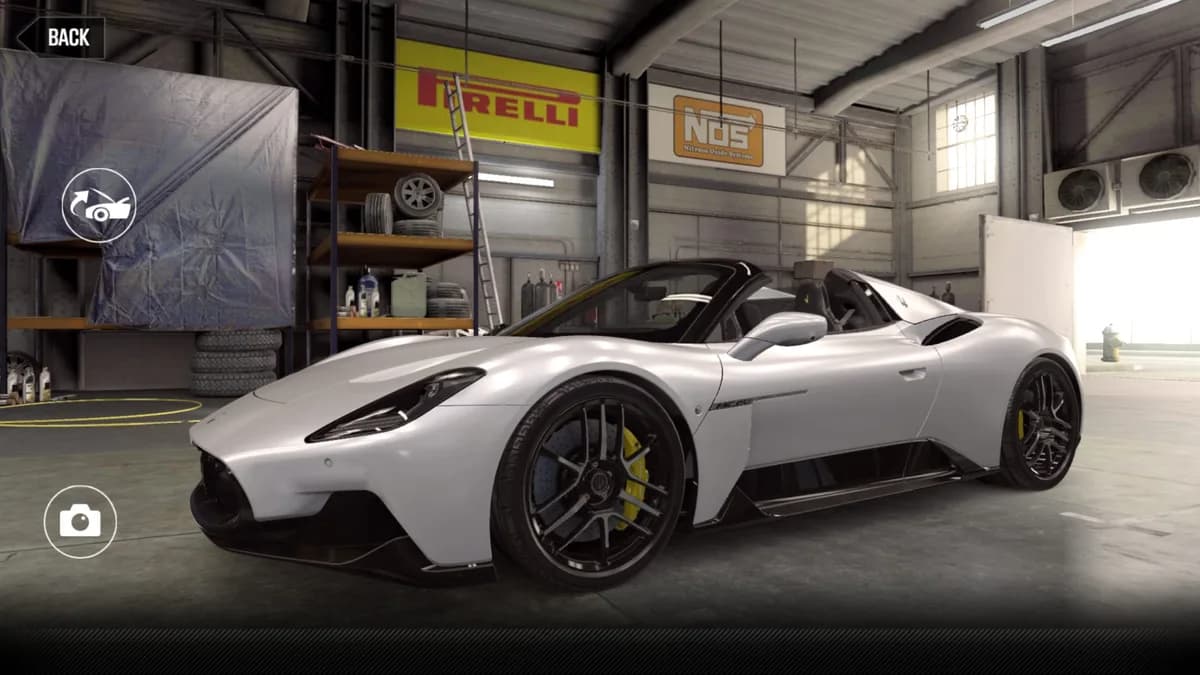 CSR2 Maserati MC20 Cielo Car
