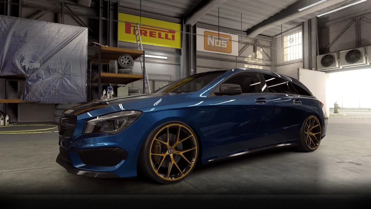 CSR2 Mercedes-Benz CLA45 AMG Shooting Brake Boss Car